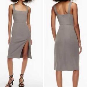 NWT Artizia Babaton Gray Sleeveless Dress